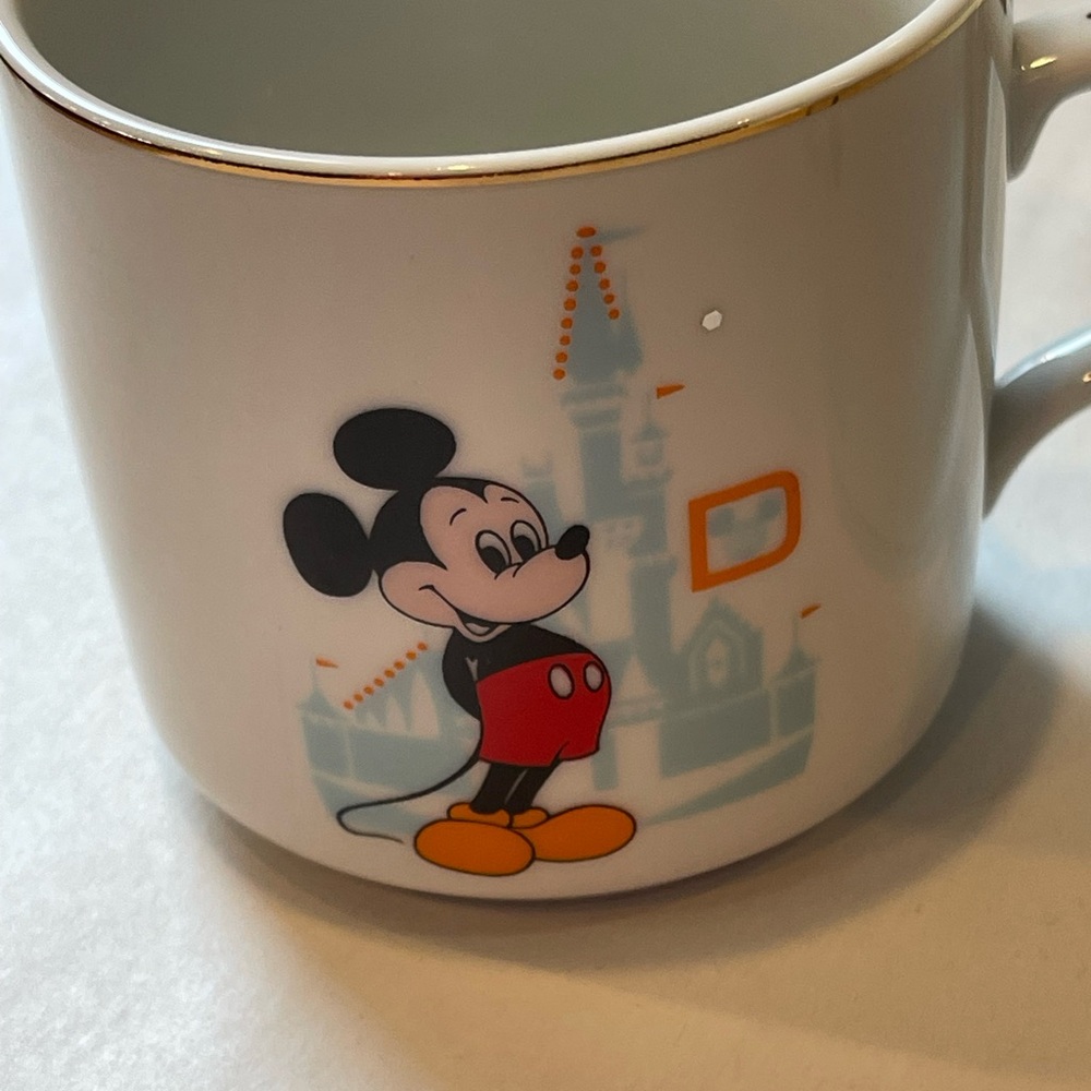 Vintage Walt Disney World Ceramic Coffee Tea Mug Cup Japan